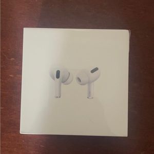 New Apple AirPod Pros with charger